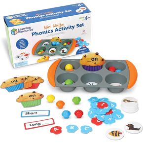 Learning Resources Mini Muffin Phonics Activity Set