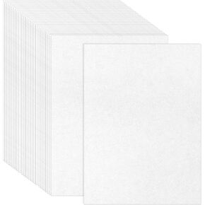 30 Pieces Shrink Plastic Sheets, Shrink Paper Shrink Art Paper for Crafts DIY Keychain Making(7.9 X 5.7 inch)
