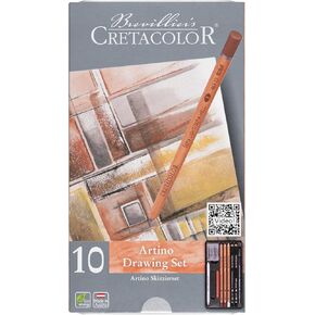 CRETACOLOR Artino Drawing Set, 10 Pieces
