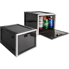 2 Pack Medicine Lock Box | Refrigerator Lockbox for Food,Drugs and Home Safety Locker Shelf | Locking Lunch Container | Tablet Looking Cell Phone Jail | Pill Case Medication Storage Lockable Boxes