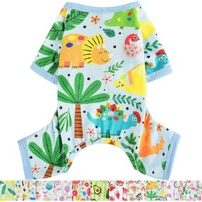 Dog Pajamas for Small Dog,Chihuahua Yorkie Teacup Pajamas Dog Shirts, Small Puppy Pjs, Soft Pet Pjs Puppy Clothes Dog Outfit