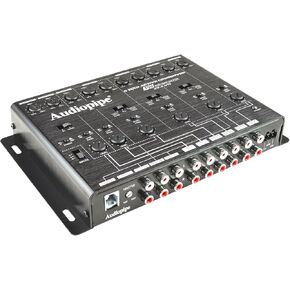 4 Way Active Crossover 15V Audio Signal Line Driver Bass Control Audiopipe XV-4-V15