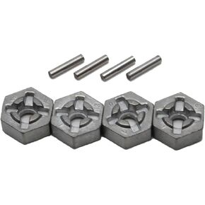 Hosim RC Car Aluminum Alloy Wheel Hub Hex Accessory Spare Parts 25-ZJ09 9125 9155 9156 RC Car (4 Pcs)