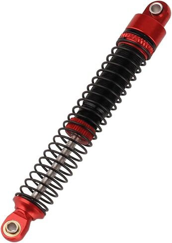 78mm Aluminum Long Threaded Shocks Absorbers Oil Damper for 1/18 RC Crawler TRX4M TRX-4M KUpgrade Parts (Black) in Saudi Arabia