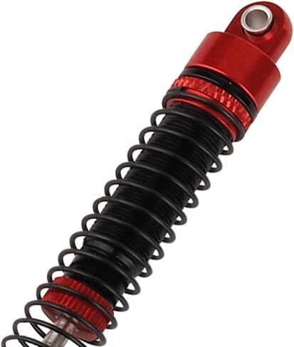 78mm Aluminum Long Threaded Shocks Absorbers Oil Damper for 1/18 RC Crawler TRX4M TRX-4M KUpgrade Parts (Black) in Saudi Arabia