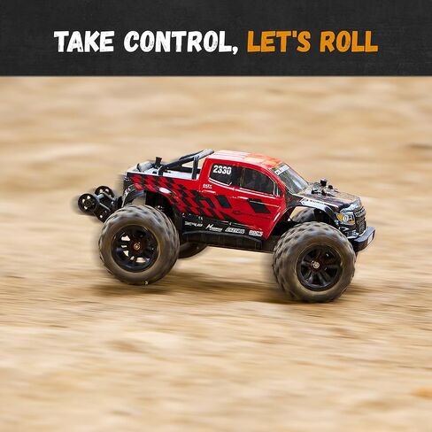 Brushless RC Truck, Super Fast RC Cars, 1/18 Chevrolet Colorado Hobby RC Trucks, 45km/h High Speed Remote Control Car with 2S Battery Rechargeable(42mph with 3S) for Adults, Blue in Saudi Arabia