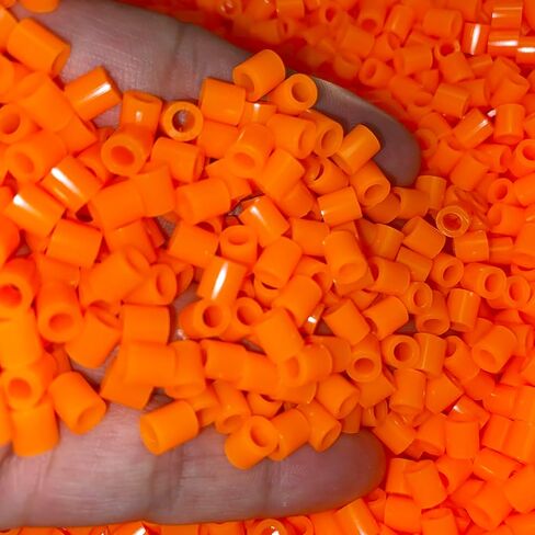 OEEKOI 1000+Pcs Fuse Beads - 5mm Melting Beads Fusion Beads Bulk Iron Beads for Crafts, Ideal for Christmas Birthday Gifts, Black in Saudi Arabia