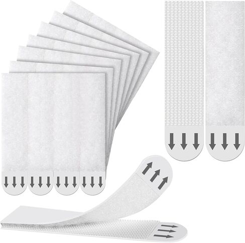 Picture Hanging Strips Heavy Duty, No Tools Adhesive Poster Strips for Frame Mounting Strips, Damage Free Frame Hangers for Classroom Walls, Renter Friendly, Apartment Essentials, White 64 PCS in Kuwait