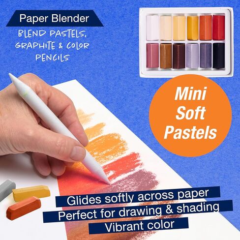 Faber-Castell Creativity for Kids Try It Box Monochrome Art Set, 27 Count in Saudi Arabia