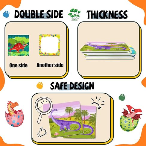 zheyistep 100 PCS Christmas Matching Game for Kids Toddlers Merry Christmas Memory Game, Winter Match Game Concentration Card Game for Boys Girls Preschool Learning Activities in Kuwait