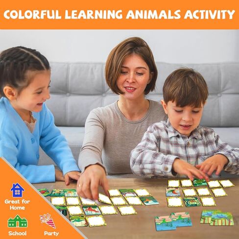 zheyistep 100 PCS Christmas Matching Game for Kids Toddlers Merry Christmas Memory Game, Winter Match Game Concentration Card Game for Boys Girls Preschool Learning Activities in Kuwait