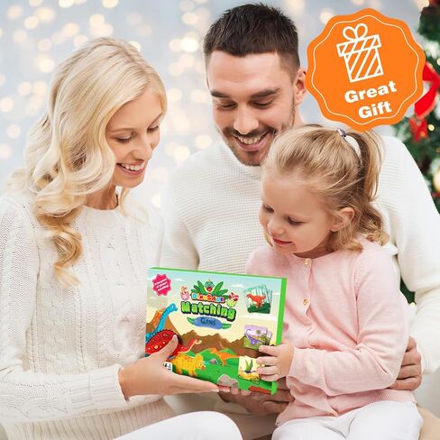 zheyistep 100 PCS Christmas Matching Game for Kids Toddlers Merry Christmas Memory Game, Winter Match Game Concentration Card Game for Boys Girls Preschool Learning Activities in Kuwait
