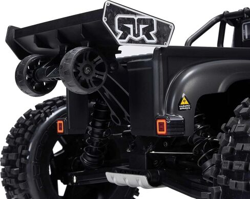 ARRMA RC Truck 1/8 Notorious 4X4 6S BLX BRUSHLESS V6 Stunt Truck RTR (Battery and Charger Not Included), (Black), ARA8611V6T1 in Saudi Arabia