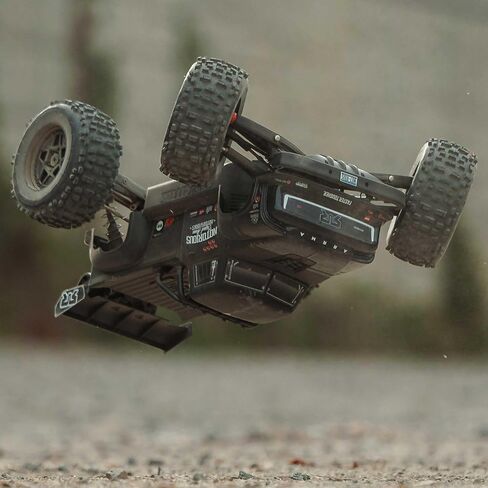 ARRMA RC Truck 1/8 Notorious 4X4 6S BLX BRUSHLESS V6 Stunt Truck RTR (Battery and Charger Not Included), (Black), ARA8611V6T1 in Saudi Arabia