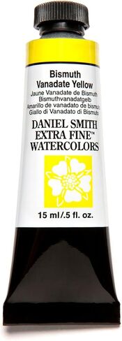 Daniel Smith Extra Fine Watercolor Paint, 15ml Tube, Bismuth Vanadate Yellow, 284600154 in Kuwait