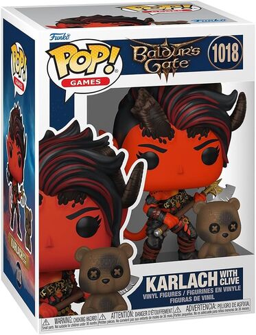 Funko Pop!&Buddy: Baldur's Gate - Karlach with Clive in Saudi Arabia
