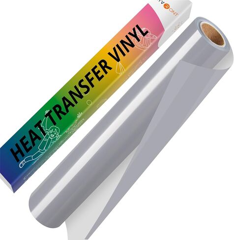 HTVRONT White HTV Vinyl Roll - 12" x 10ft White Iron on Vinyl in Saudi Arabia