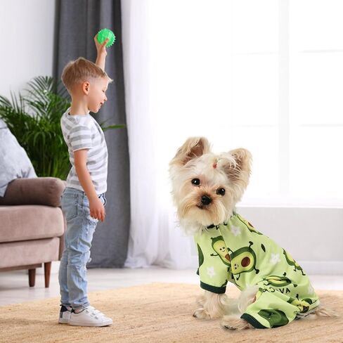 Dog Pajamas for Small Dog,Chihuahua Yorkie Teacup Pajamas Dog Shirts, Small Puppy Pjs, Soft Pet Pjs Puppy Clothes Dog Outfit in Saudi Arabia