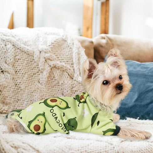 Dog Pajamas for Small Dog,Chihuahua Yorkie Teacup Pajamas Dog Shirts, Small Puppy Pjs, Soft Pet Pjs Puppy Clothes Dog Outfit in Saudi Arabia