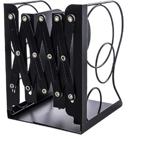 Adjustable Bookends Nonskid Book End for Heavy Books Holder for Desk Book Stand Heavy Duty Bookend Book Organizer Binder Holder