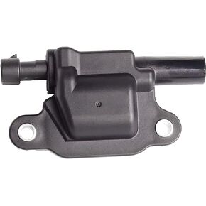 ENA Square Ignition Coil Pack Compatible with Cadillac Chevrolet Chevy GMC Sierra CTS Escalade Avalanche Express Silverado Suburban Tahoe Savanna Yukon G8 H3 V8 Replacement For 12611424 8125706160