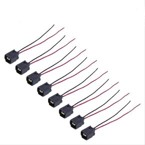 Modular Ignition Coil Female Connector Plug Wire Harness Pigtail (8Pcs),Fits for 4.6 5.4 6.8 Ford F-150 F-250 Super Duty F-350 Super Duty Mustang Explorer Expedition Crown Victoria