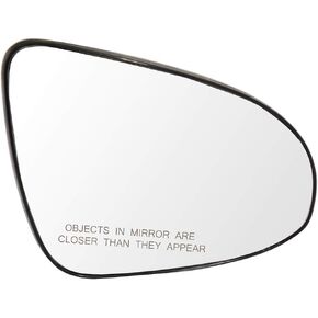 SCITOO Side View Mirror Passenger Side Glass fit for 2012-2015 2017 for Toyota Camry 2015 Corolla 2014-2017 for Yaris Heated Chrome Door Mirror Glass With Plastic