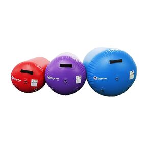 Tumbl Trak Air Barrel، أسطوانة هواء تجارية للجمباز والتشجيع، أرجواني، قطر 24 بوصة