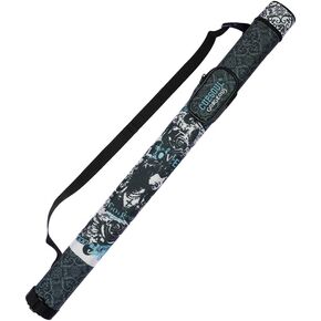 CUESOUL GORGEOUS Billiard Cue Hard Case,Holds 1 1/2 Pool Cue (1 Butt/1 Shaft)