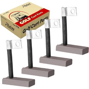 Roykaw Golf Cart Starter Generator Brushes Kit Compatible with EZGO/Club Car/Yamaha Gas Golf Cart, Durable & High Strength Starter Brush Set, Set of 4, OEM# 101869301/26658-G01/ JF2-81111-00