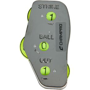 Champro Steel Indicator, 3 Dial (Silver/Optic)