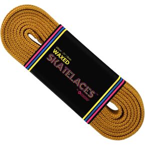 Bont Skates Waxed Laces - 6mm & 8mm - 47" 71" 79" 96" 108" - Gold