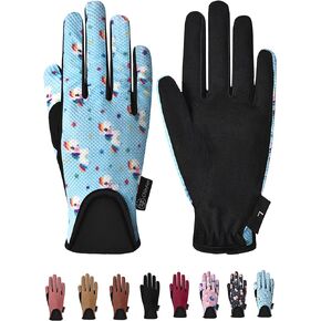 ChinFun Kids Horse Riding Gloves Equestrian Horseback Gloves for Youth Children Boys Girls Outdoor Biking Cycling Running