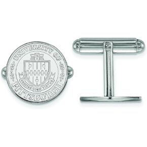 Pitt Crest Cufflinks (Sterling Silver)
