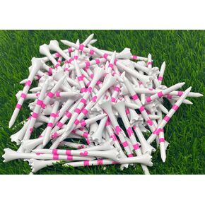 NorthPointe Four Leaf Clover/Shamrock 3 ¼" Plastic Golf Tees - 100 Tees in Bulk