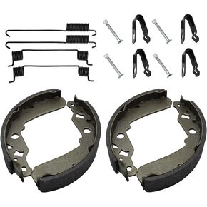 Rear Brake Shoes Springs Pins for Kawasaki Mule 500 520 550 600 610 SX KAF300 KAF400