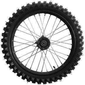 Togarhow 70/100-17 بوصة (2.75x17) 1.6x17 إطار العجلة الأمامية وأنبوب داخلي للحافة مع مجموعة محمل 15 مم موتوكروس للطرق الوعرة للدراجة الترابية in Kuwait