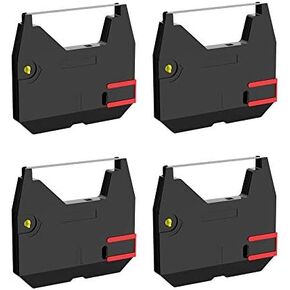 Bigger Replacement for Brother 1030 Correctable Ribbon Used with Brother All AX, GX, ML, SX, WPT, ZX Series and Models, 4 Pack, Black