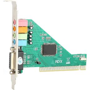 Desktop and Peripherals Pci Sound Card Channel 4.1 for Computer Desktop Internalo Karte Stereo Surround Cmi8738 Computer Components