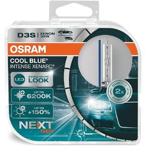 OSRAM COOL BLUE INTENSE HB4, 100% more brightness, up to 5,000K, halogen headlight lamp, LED look, duo box (2 lamps)