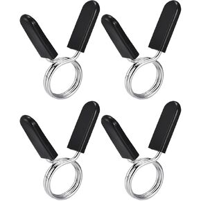 uxcell Spring Clip Collars, Gym Weight Bar Barbell Spring Collar Clip Dumbbell Lock Clamp Tool in Saudi Arabia
