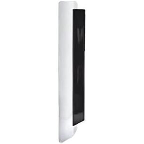 Franmara 5 1/2" Black Aluminum Waiter's Crumb Scraper 1100