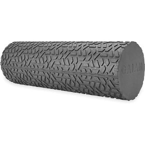 Gaiam Restore Compact Textured Foam Roller for Muscle Repair and Exercise – 12"L X 4" Diameter Massager Roller – Ideal for Improved Circulation and Easing Muscle Tension