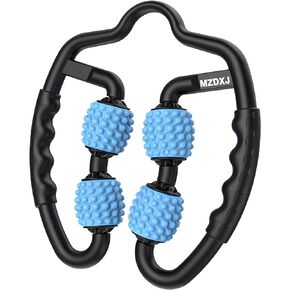 Muscle Roller, Trigger Point Muscle Roller for Calves, Leg, Arms, Tennis Elbow and Golfer Elbow, Foam Roller Deep Massage Tool for Relieve Muscle Soreness, Stiffness and Tight Muscles