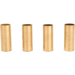 Leaf Spring Bushing Kit, 4pcs 1‑3/4in Bronze Leaf Spring Bushing Kit 9/16in ID Trailer Accessories for Double Eye Springs Equalizers