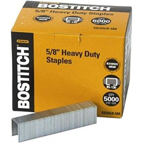 Bostitch Office Heavy Duty Premium Staples, Staples 85-130 Sheets, 5/8" - 5,000 Staples (SB355/8-5M)(Packaging May Vary)