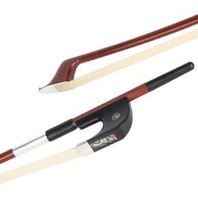 قوس باس مستقيم من LIEKE مصنوع من الخشب البرازيلي مقاس 4/4 موديل ألماني قوس مزدوج in Kuwait