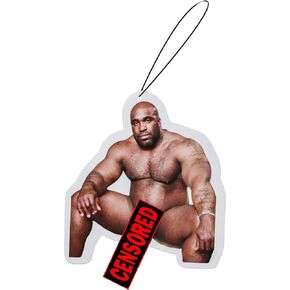 Barry Wood Sitting On Bed Meme Air Freshener - Funny Car Present For Women Men Him Her Dad - Novelty Gift - Fun Gag Joke Stag Hen Do Accessories Rude Prank Christmas Stocking Filler - Black Ice Scent
