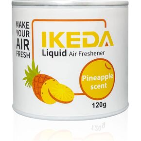 Ikeda Scents Car Air Freshener: Odor Eliminator | Interior Deodorizer | Car Refreshener | Vanilla Scents | Strong Fragrance | Smoke Smell Remover | For Auto Home | 120g | 1 pack