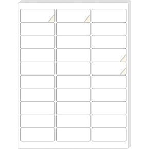 1" x 2-5/8" Mailing Address Labels 900 Stickers Matte White Compatible with Laser/Inkjet Printer Permanent Adhesive Address Name Tags